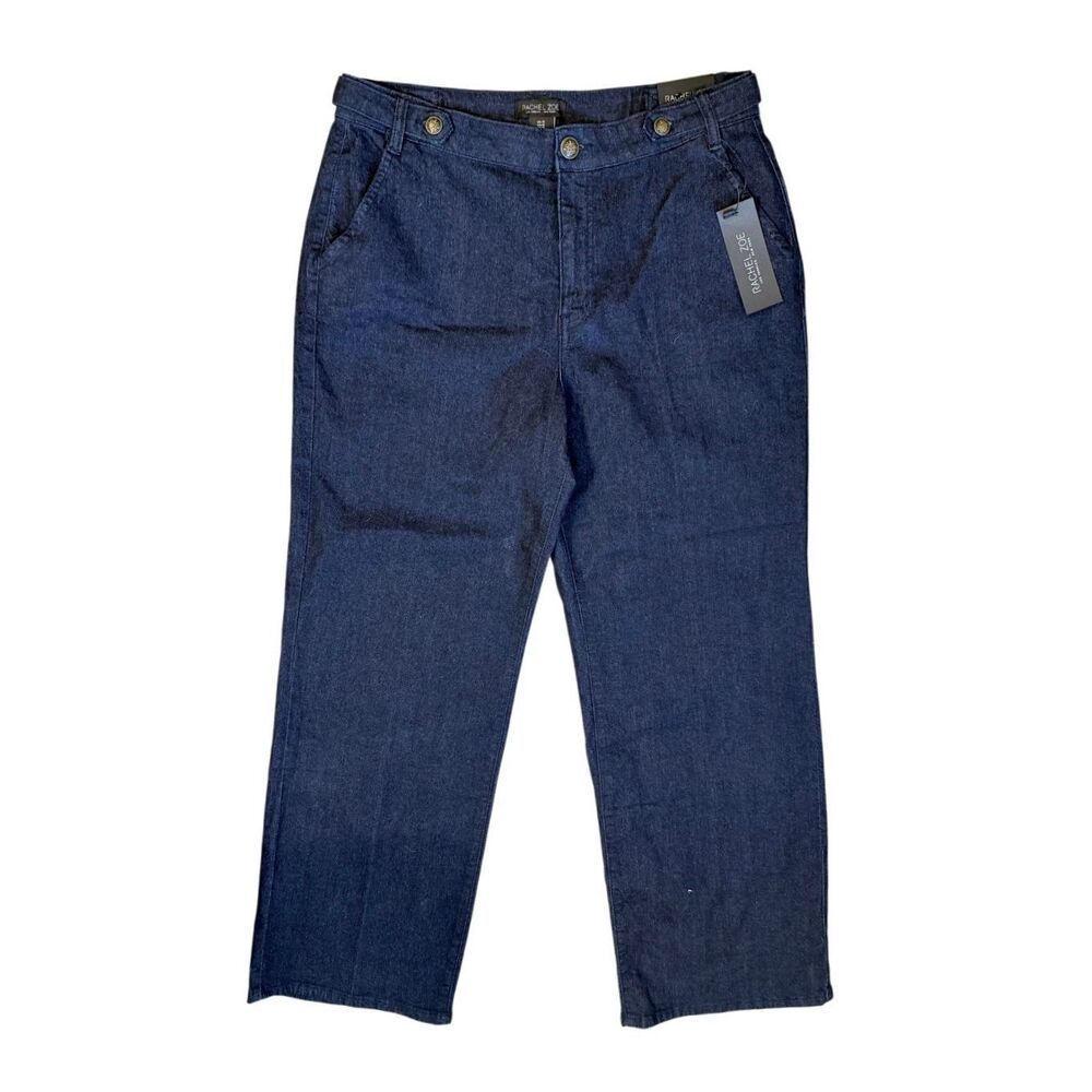 NWT Rachel Zoe Denim High Rise Wide Leg Trouser Sz. 12